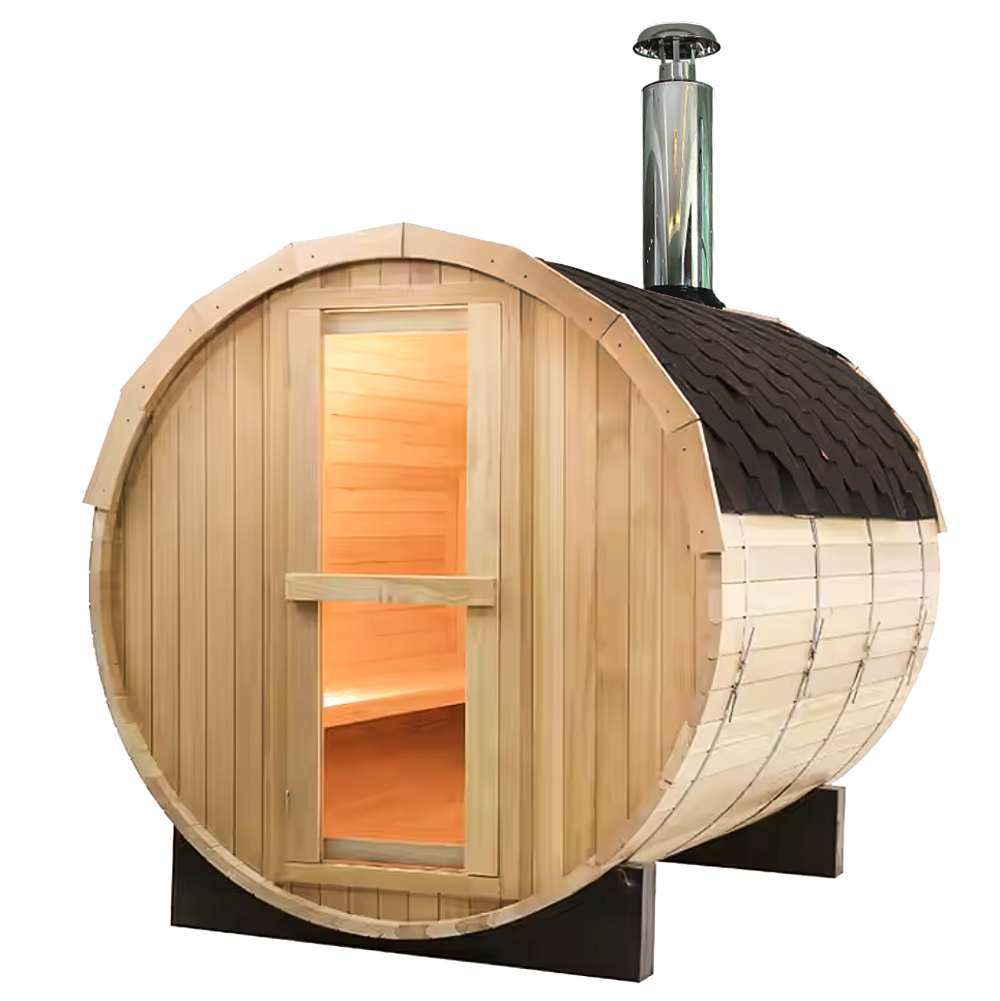 Peaks Wood Barrel Sauna