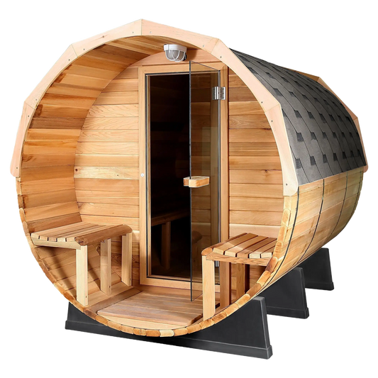 Sebago Wood Barrel Sauna (Electric)