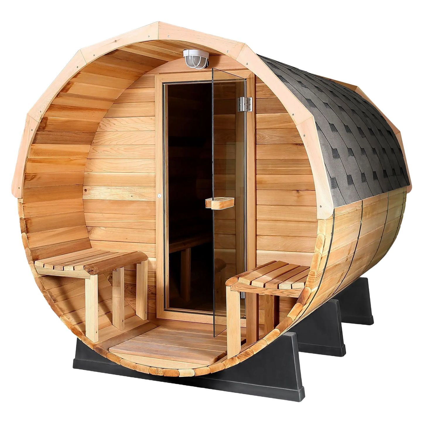 Peaks Wood Barrel Sauna (Electric)