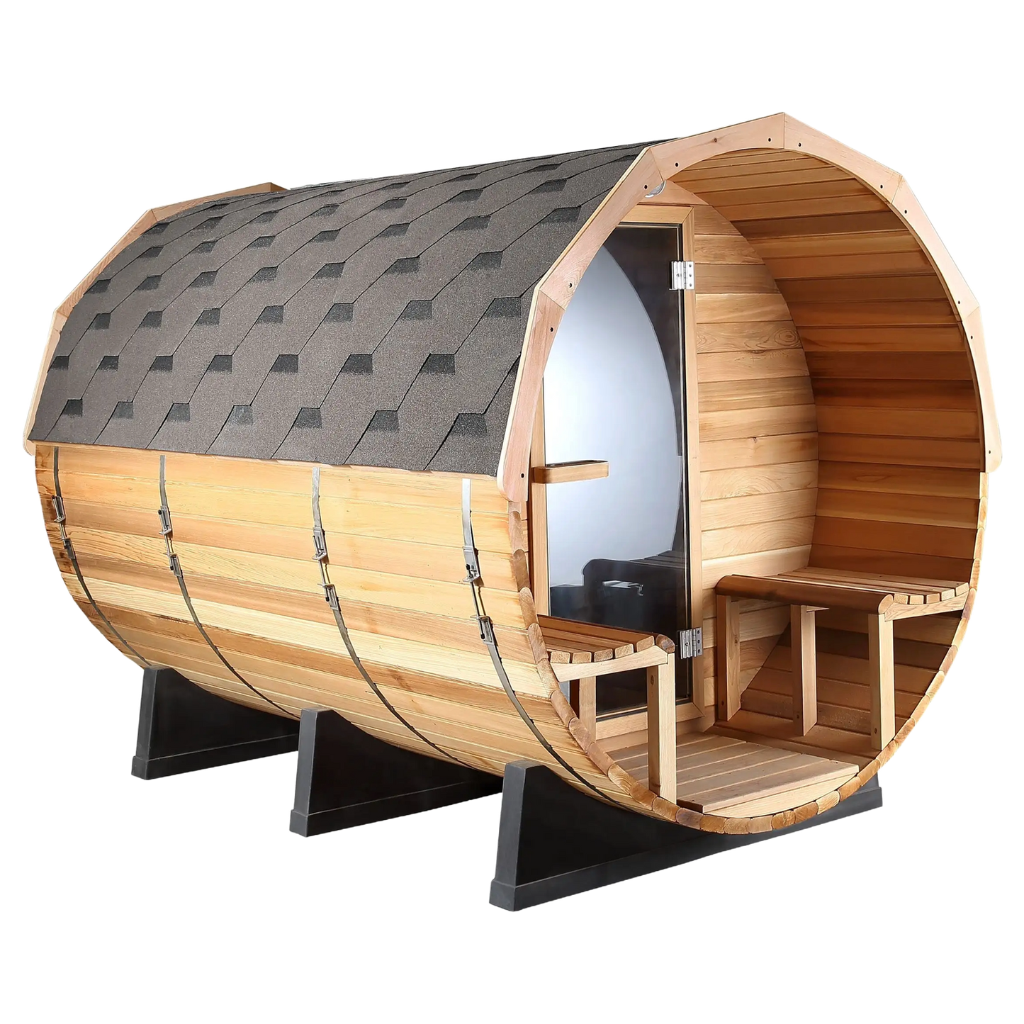 Sebago Wood Barrel Sauna (Electric)