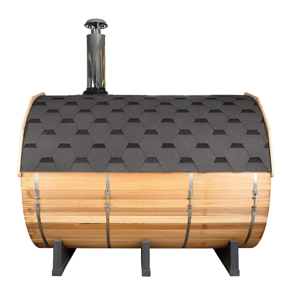 Peaks Wood Barrel Sauna