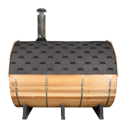 Peaks Wood Barrel Sauna