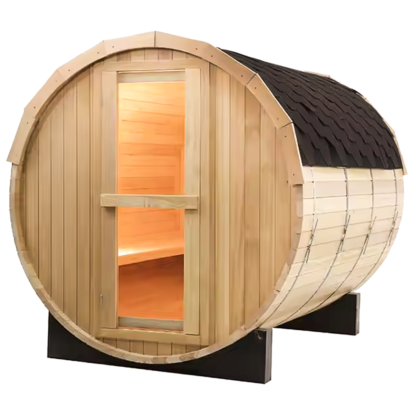 Sebago Wood Barrel Sauna (Electric)