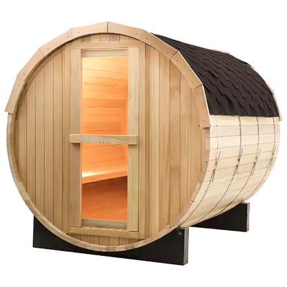 Sebago Wood Barrel Sauna (Electric)