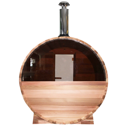 Sebago Wood Barrel Sauna